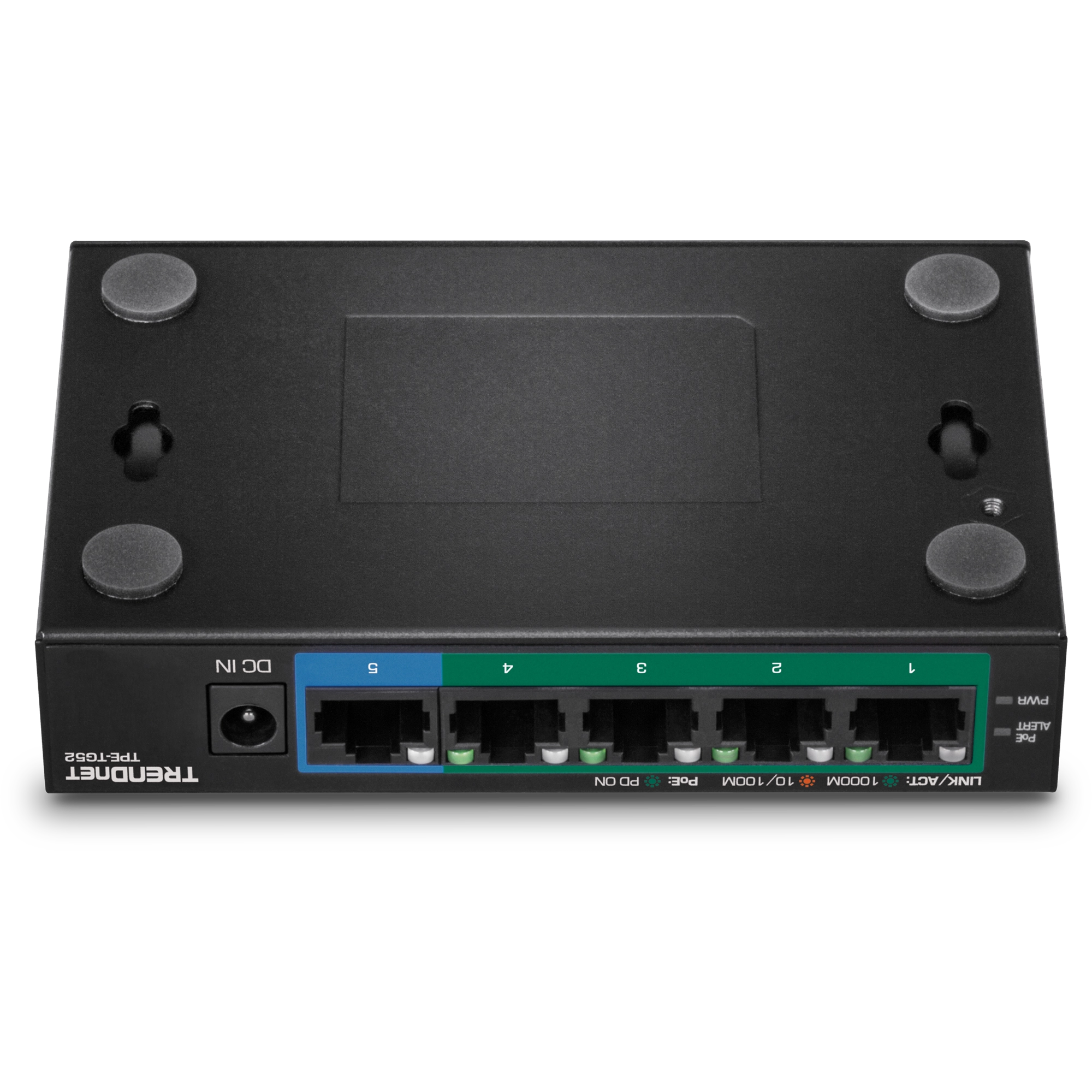 TRENDnet TPE-TG52 5-Port Gigabit PoE+ Switch (32W)