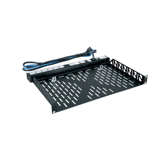 Middle Atlantic U1V 1 RU Utility Rackshelf, 10.4 Inches Deep, Vented
