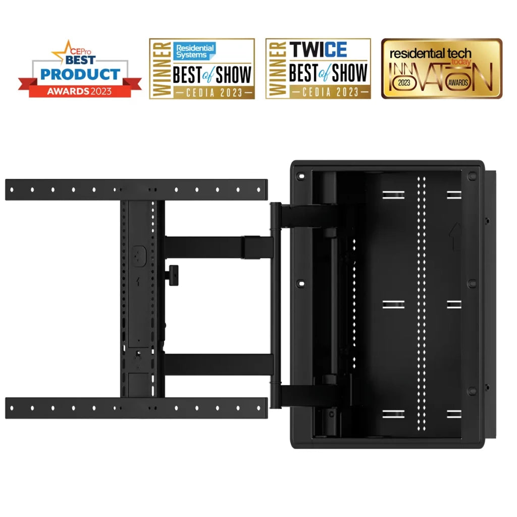 Sanus VIWLF128-B2 Preminum Large In-Wall Full-Motion Mount for TV's 42-85"