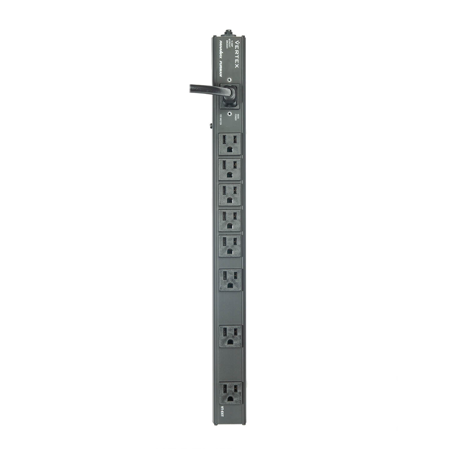 Panamax VT-EXT Vertical Power Distribution - 8 Outlets