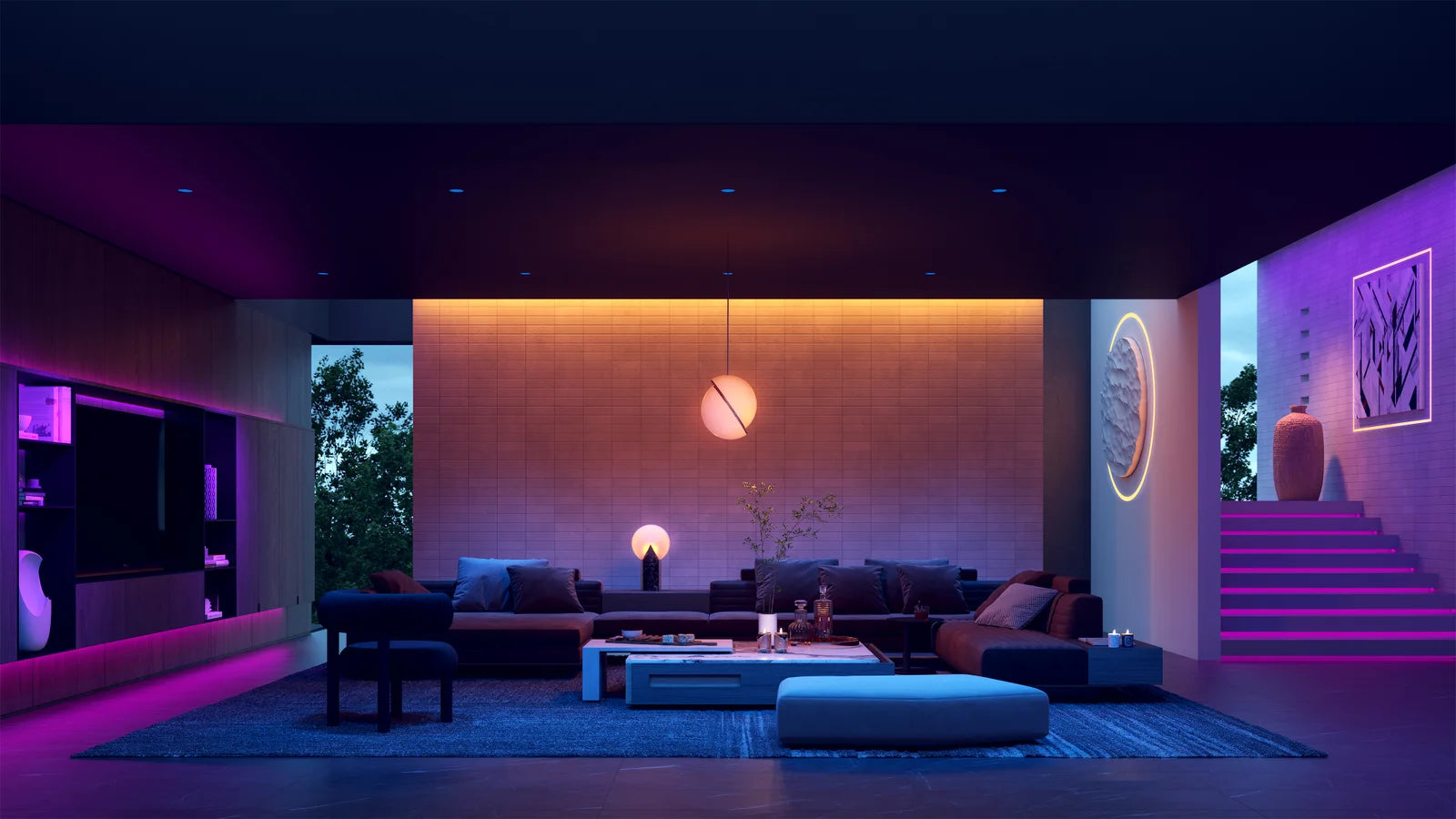 PureEdge A19-E26-9W-RGBTW Pure Smart™ TruColor 120V, 9 Watt WI-FI Enabled Smart Lamp