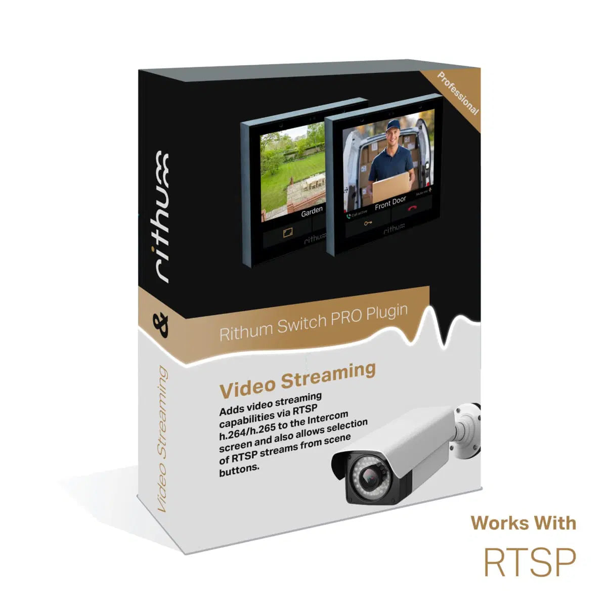 Rithum PLU-VID Video Streaming (RS Pro Only) (RTSP h.264/h.265) Plugins for Rithum Switch
