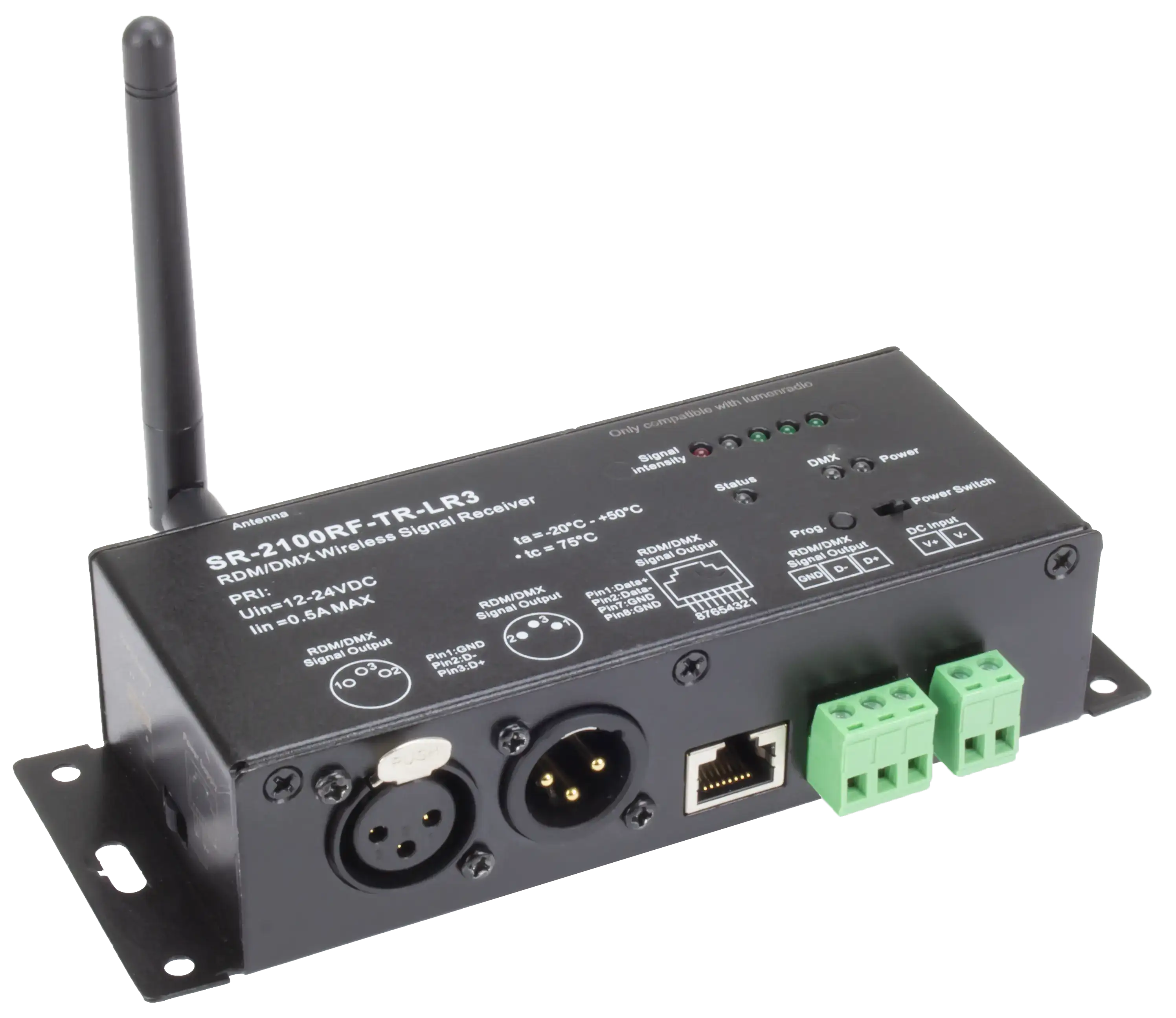Proluxe PLX-LUMENR-REC-WDMX WIRELESS DMX - RECEIVER