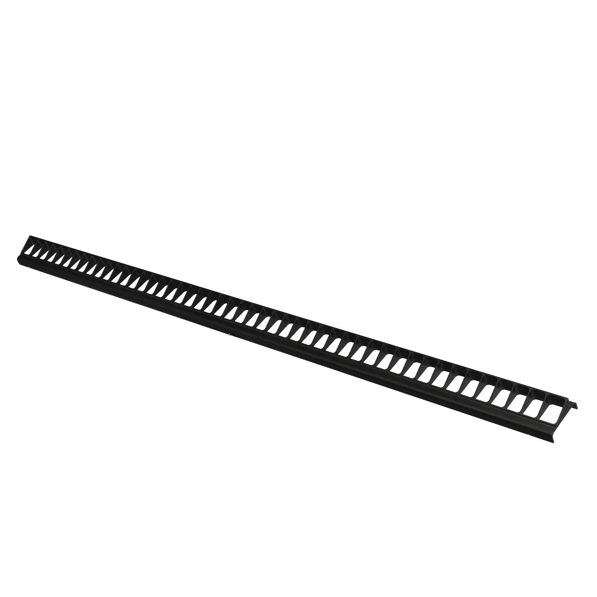 Proluxe PLX-WGL-SC-AVSR-4-BK SENIK GRAZE LIT ASYMMETRIC STATIC WHITE ANTI-GLARE LOUVER, BLACK - 48"