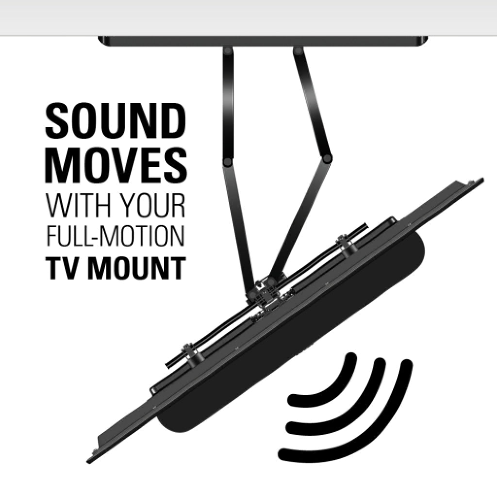 Sanus WSSBM1-B2 Soundbar TV Mount designed for Sonos Beam