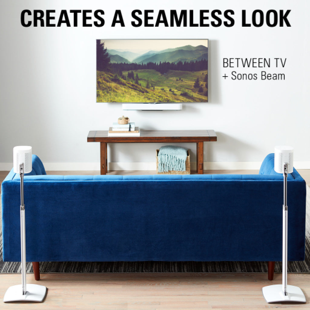 Sanus WSSBM1-B2 Soundbar TV Mount designed for Sonos Beam