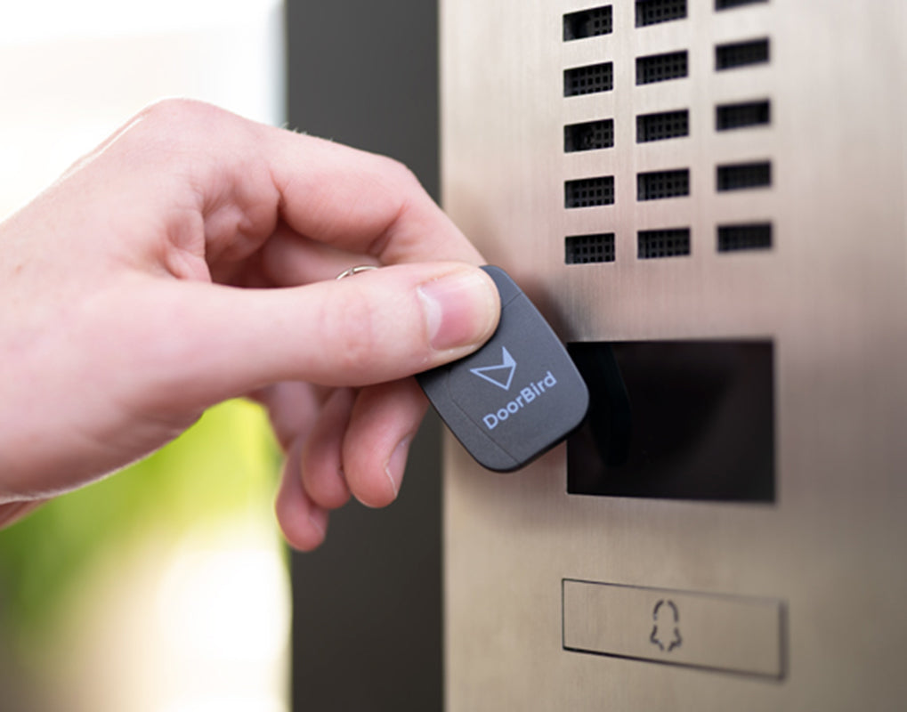 DoorBird 423868960 Dual-Frequency RFID Transponder Key Fob A8005, 10-Pack