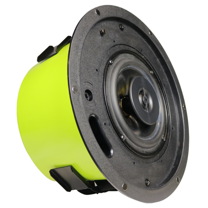 SoundTube IPD-CM52-BGM-II-US-WH BAA/ TAA compliant 5.25" 2-way IP Addressable Dante/AES67 POE In-Ceiling Spkr in white, Each