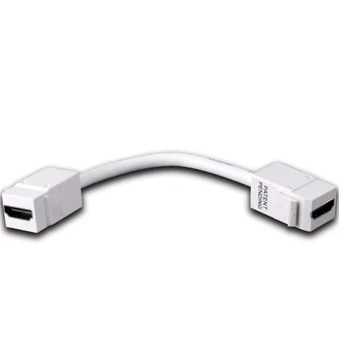 Vanco HDMI Keystone Insert with Pigtail- HDMI F to HDMI F