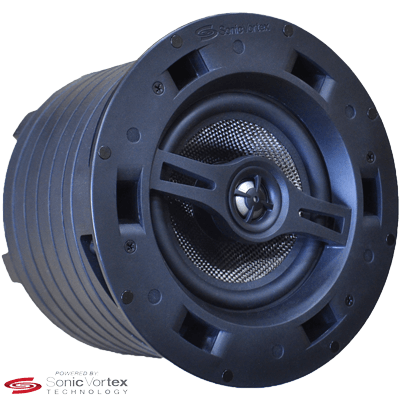 Beale Street Audio In Ceiling 6.5 inch 2-way Carbon Fiber, 1 inch Titanium Dome