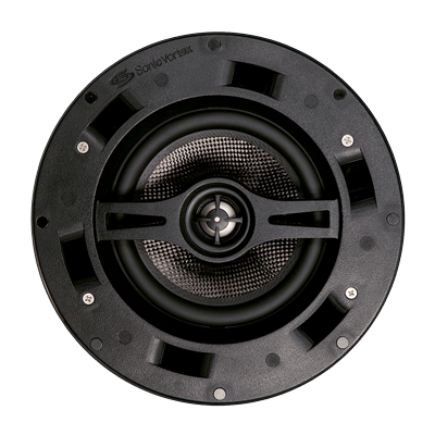 Beale Street Audio In Ceiling 6.5 inch 2-way Carbon Fiber, 1 inch Titanium Dome