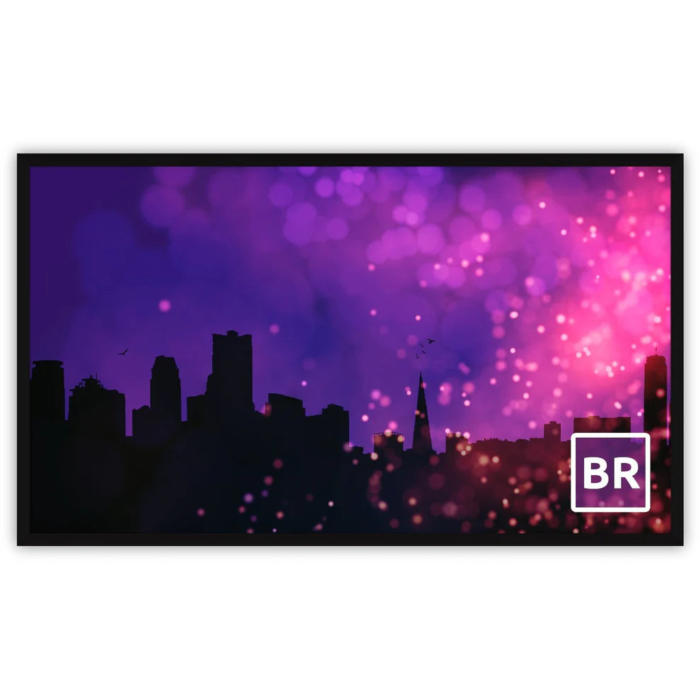 Severtson BR169120MG Broadway Series 6 Piece Fixed 2 3/8" Frame 16:9 120" Matte Grey