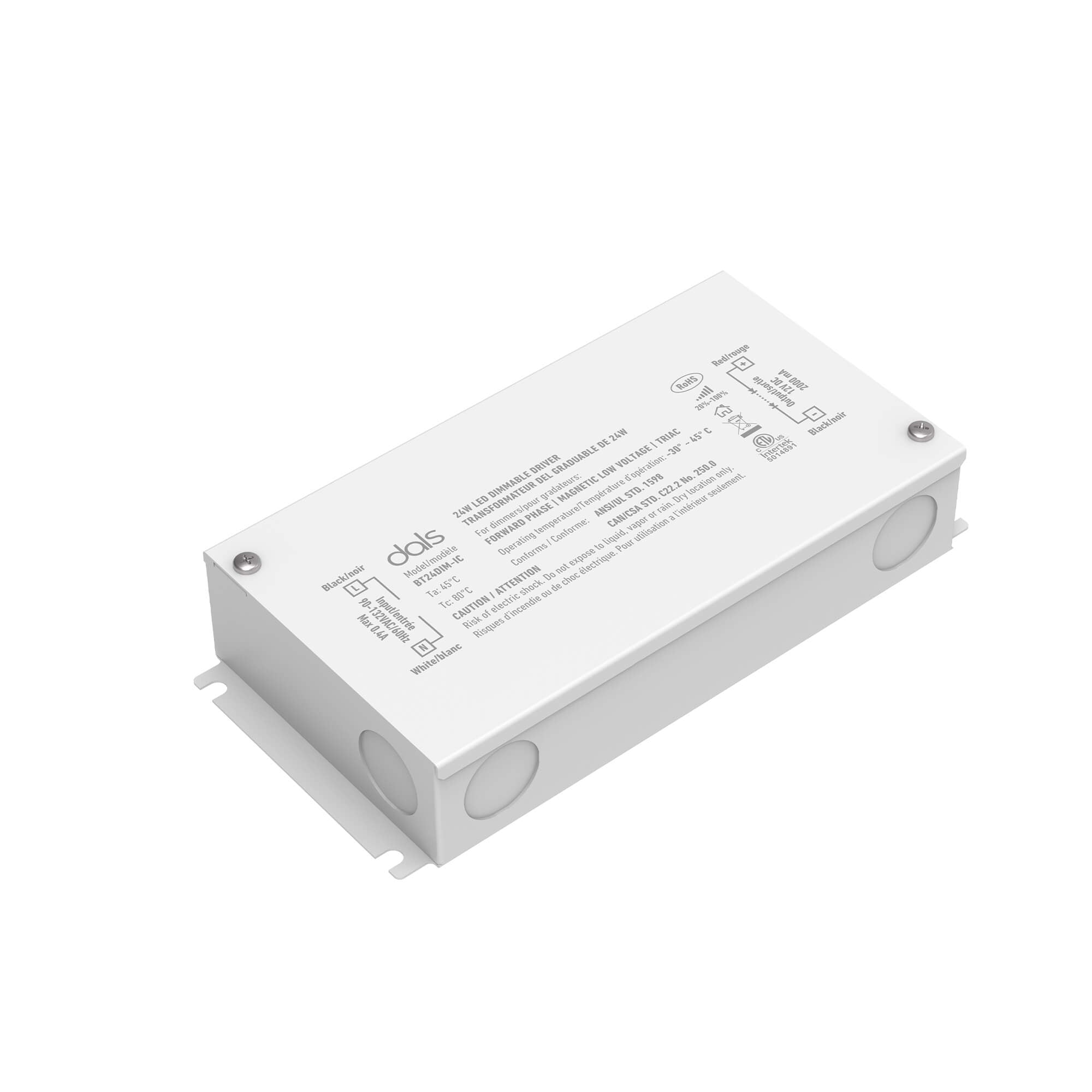 DALS BT24DIM-IC 24W dimmable hardwire driver