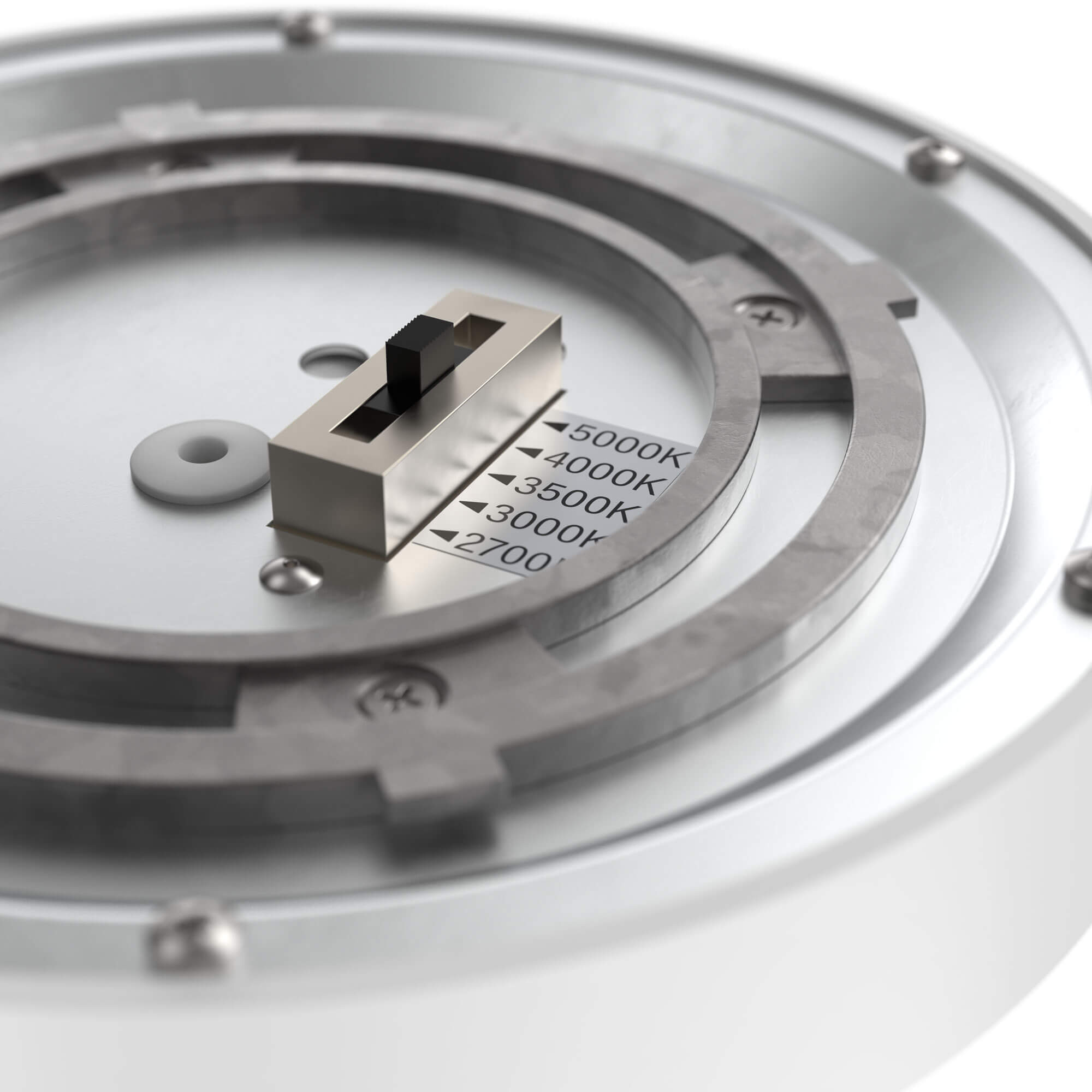 DALS 14" Round LED Flushmount Universal 120V-347V with 0-10V Dimming CFLEDR14-CC