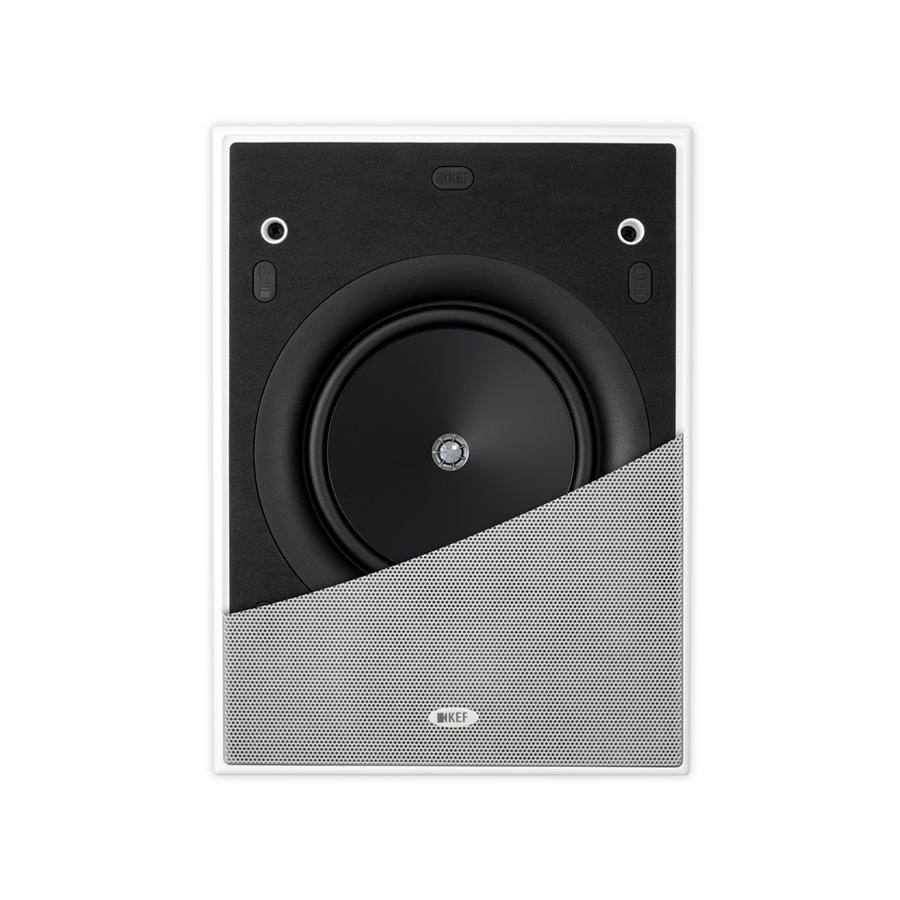 Kef C Series 6.5" Rectangle Speaker White Ci160.2CL, Each