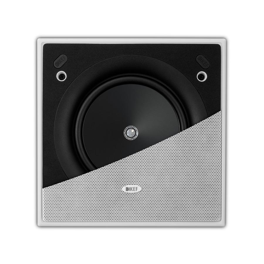 Kef C Series 6.5" Square Speaker White Ci160.2CS, Each