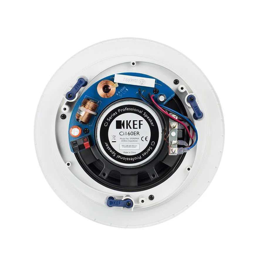 Kef E Series 6.5" Round Speaker Ci160ER, Pair