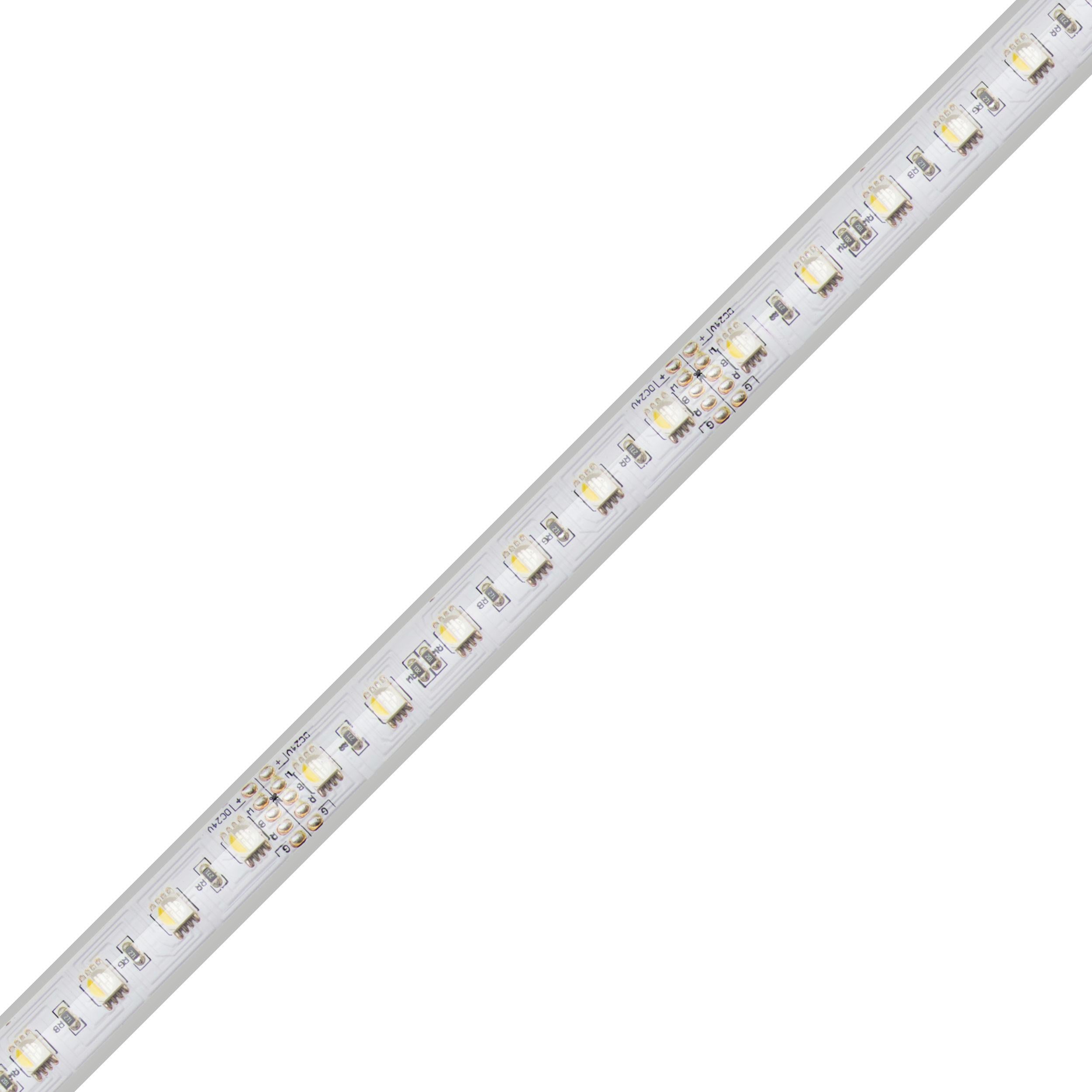 Diode DAZZLE 24 RGBW 4D LED Wet Location Strip Light - 24V, 16.4 ft.