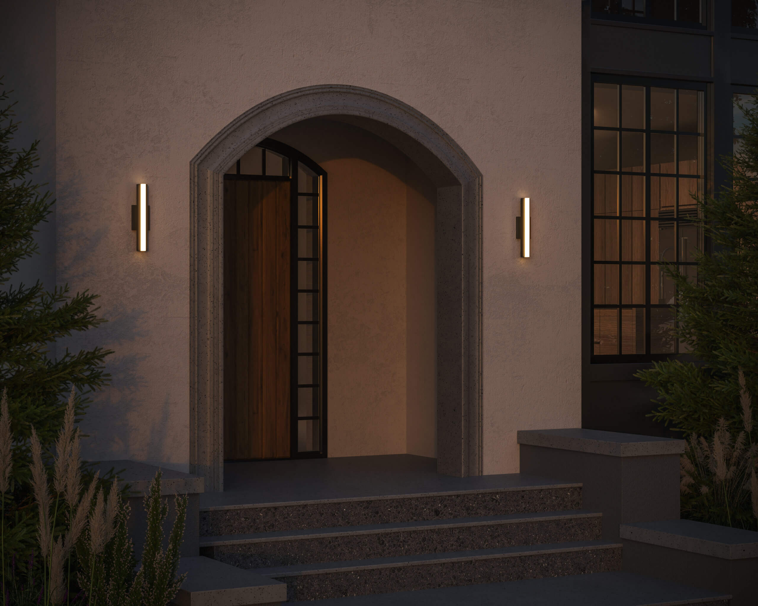 DALS DCP-LWS19 19" Smart LED Linear Wall Sconce