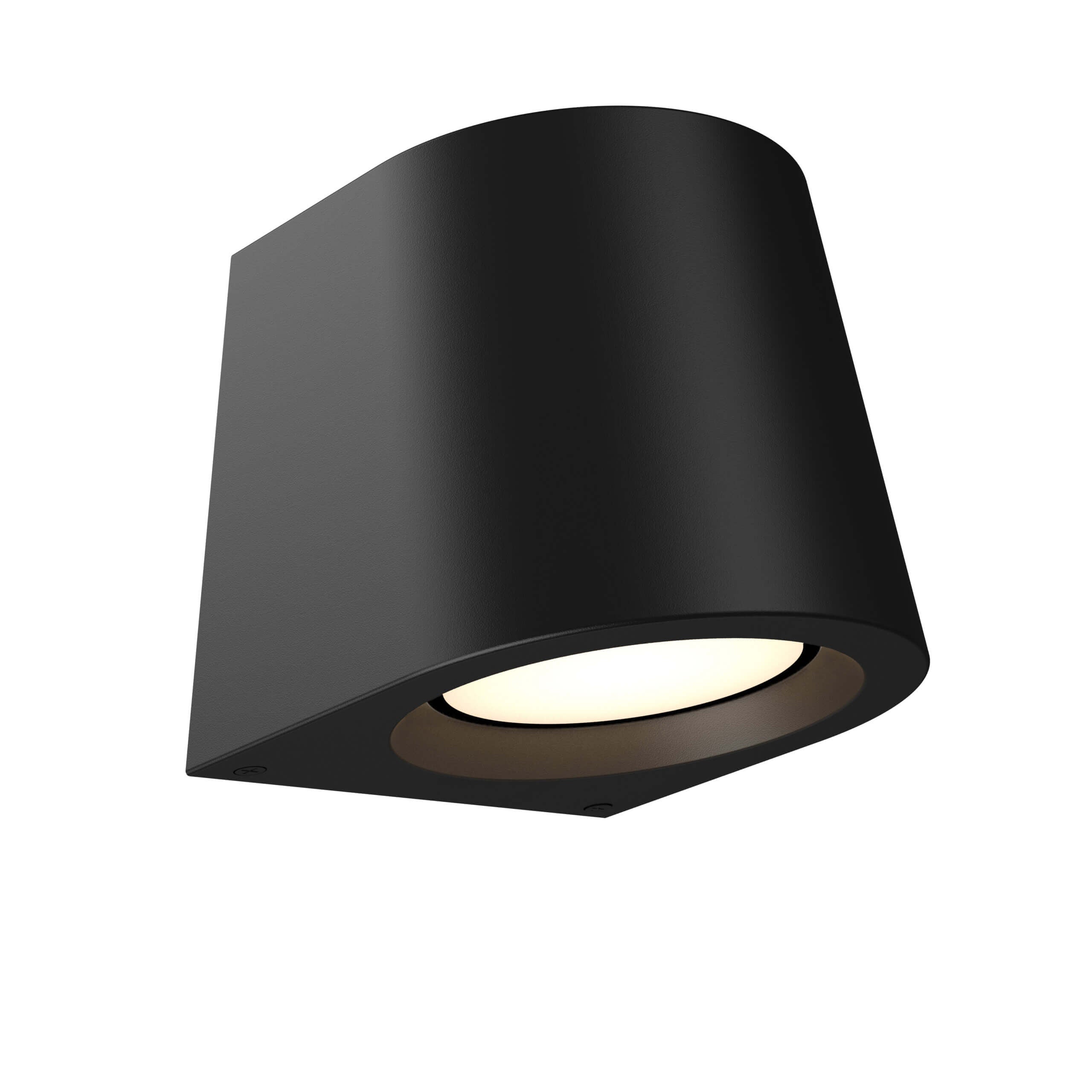 DALS DSWC07-CC-V-BK 7in wall sconce with photocell universal 120V-347V, 0-10V dimming