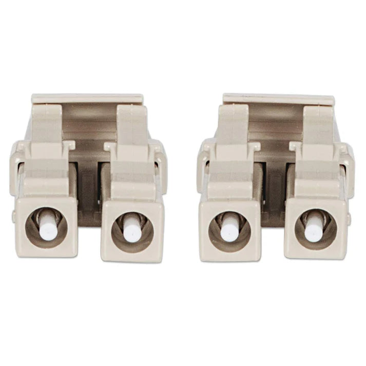 Intellinet 750066 3 m LC to LC UPC Fiber Optic Patch Cable, 3.0 mm, Duplex, LSZH, OM3 Multimode, Aqua