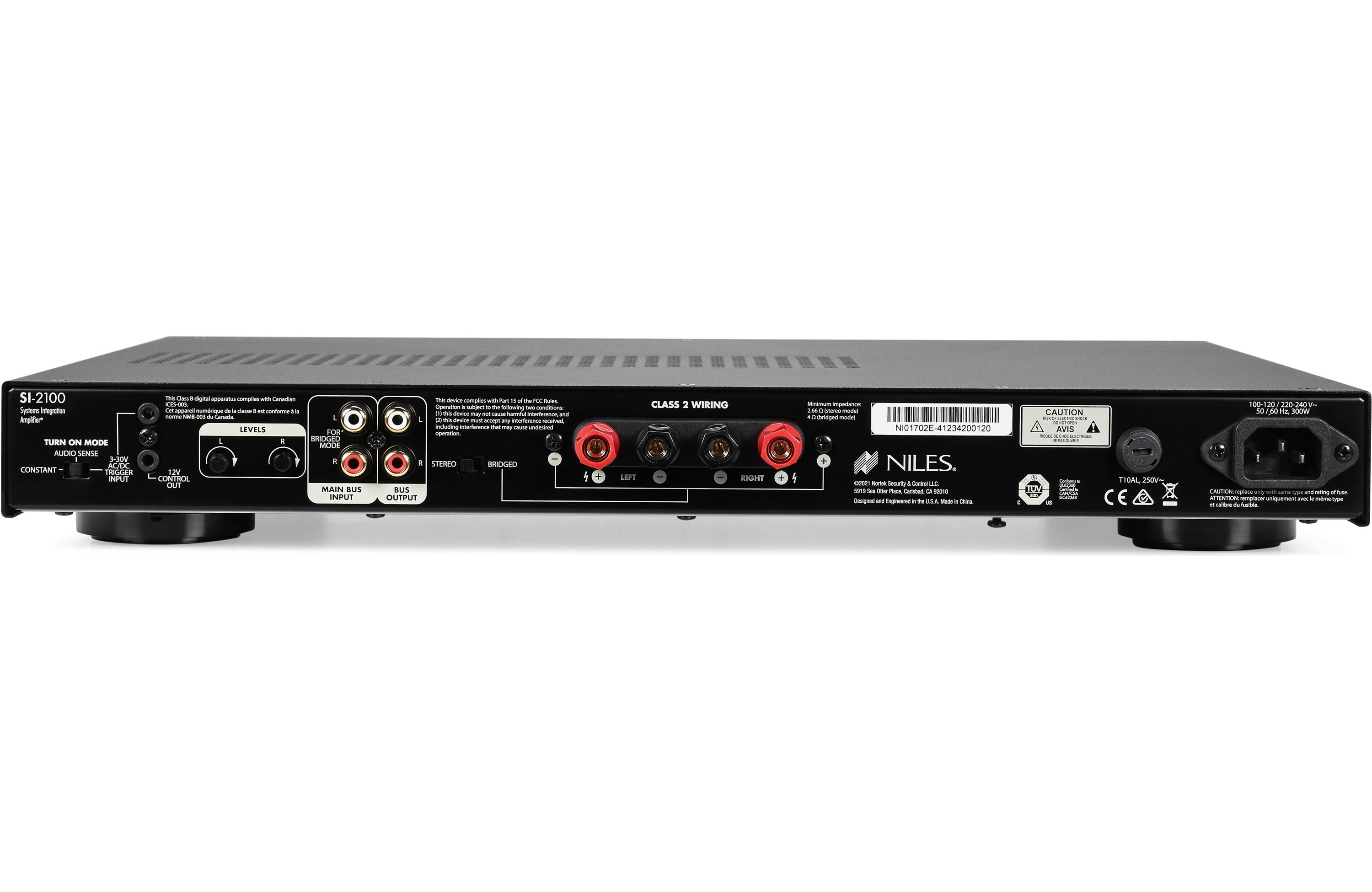 Niles SI-2100 FG01702 100w 2 Channel Amp