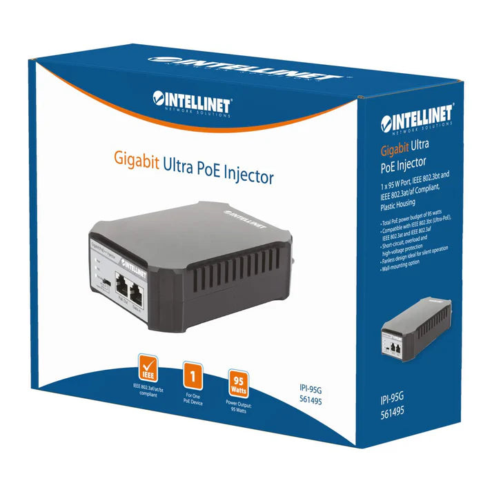 Intellinet 561495 Gigabit PoE++ Injector