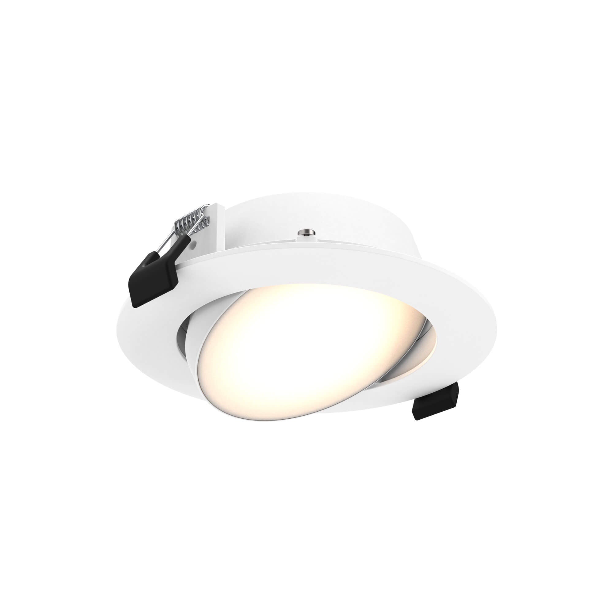 DALS GPN4-CC-V-WH Multi CCT Round gimbal recessed light - universal 120V-347V, 0-10V dimming