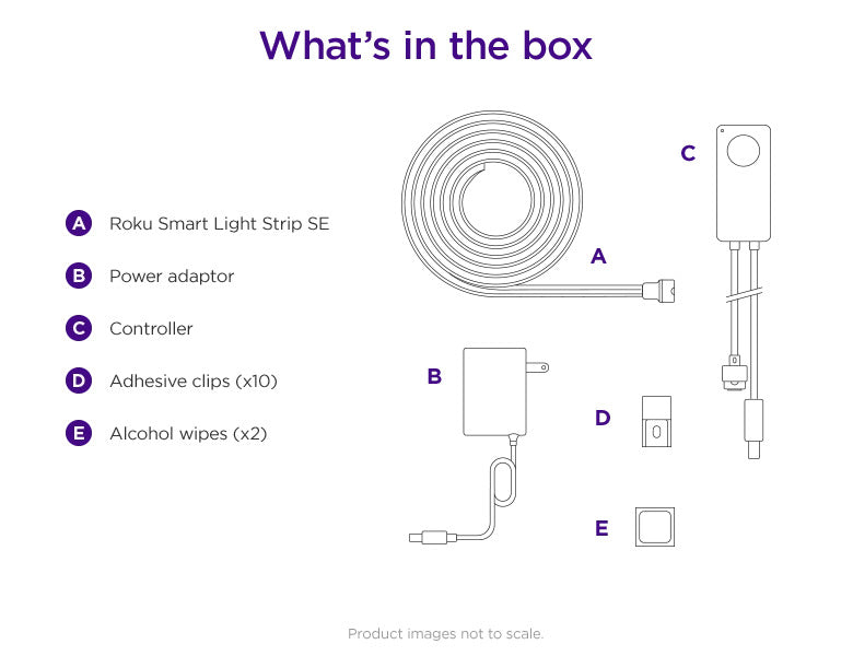 Roku Smart Light Strip SE 16.4ft