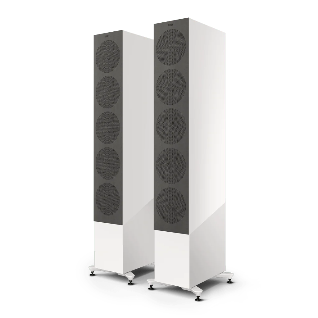 Kef R11 Meta Floorstanding Loudspeaker Gloss White R11MWH, Each