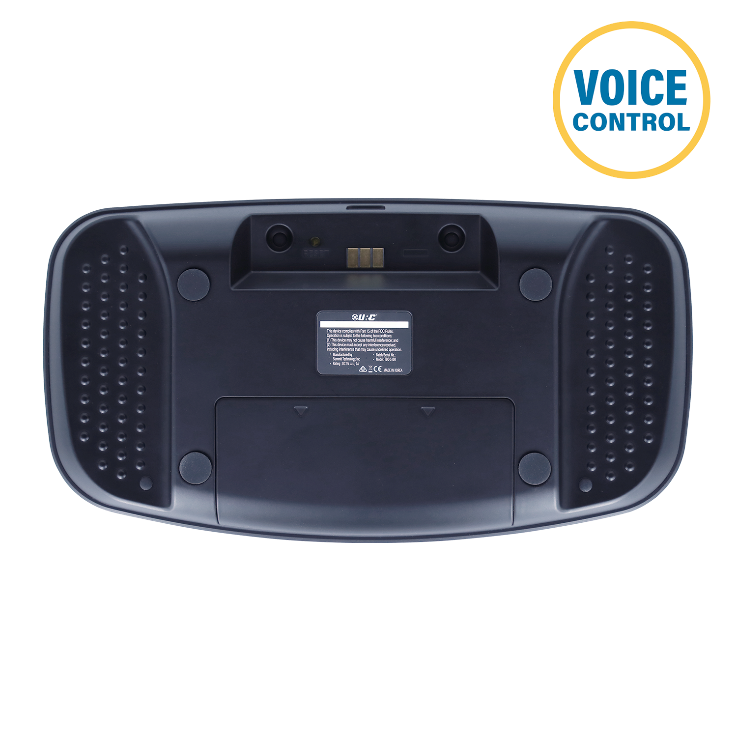 URC 5" MX-4000 Touch Screen Controller with Hard Buttons and Voice Control