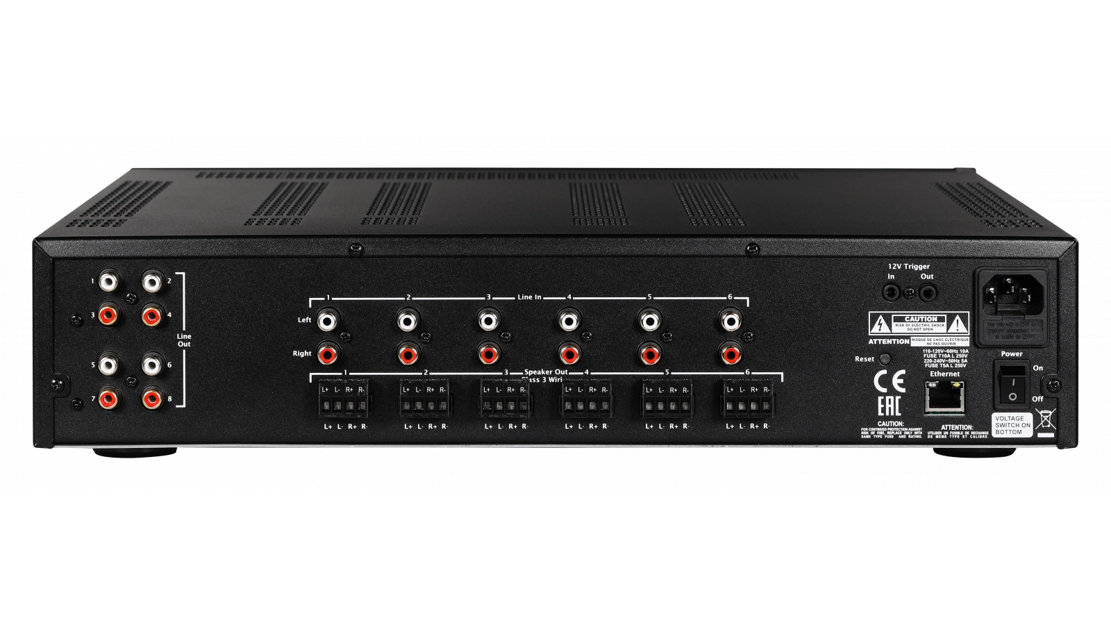 Elac Integrator 12 x 75W Multi-Zone Amplifier (Black)