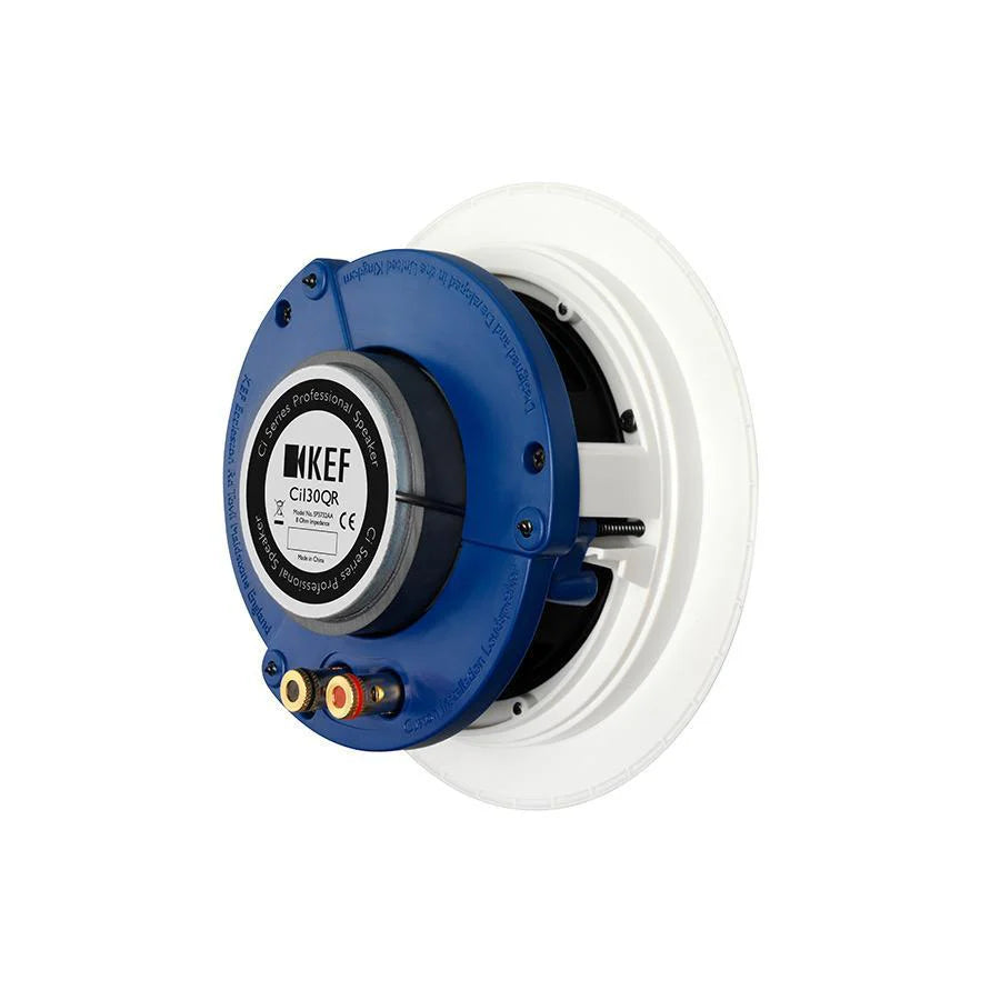 Kef Uni-Q 5.25" Round Speaker White Ci130QR, Each
