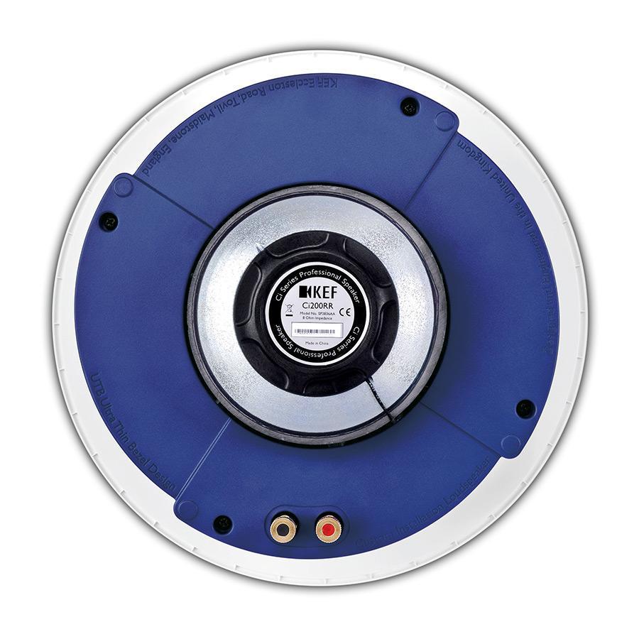 Kef 8" Extreme In-Ceiling THX Ultra2 Speaker White Ci200RR-THX, Each
