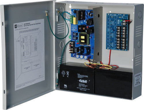 Altronix SMP10PM24P8CB 24VDC 10A,8 PTC Out Cab PS