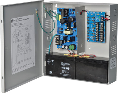 Altronix SMP7PMP8220 12/24VDC,6A 8 Fuse, 220V P/S