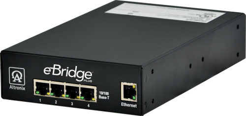 Altronix EBRIDGE4PCRX 4 OUTPUT IP/COAX POE/POE+ RCVR