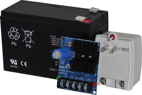 Altronix AL62412CX 12VDC 1.2A P/S CHGR KIT 7AH BT