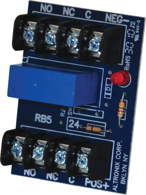 Altronix RB524 RELAY MODULE 24V, DPDT 5 AMP