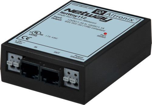 Altronix NETWAY112 1 PORT MIDSPAN POE 12VDC