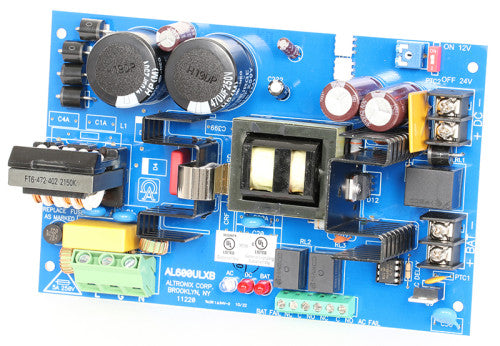Altronix AL600ULXB 12/24 @ 6A INTEGERAL P/S BRD