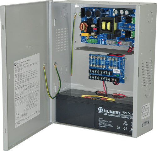 Altronix EFLOW104NX8V 24DC@10A/8FUSE/FAI/220/BC400