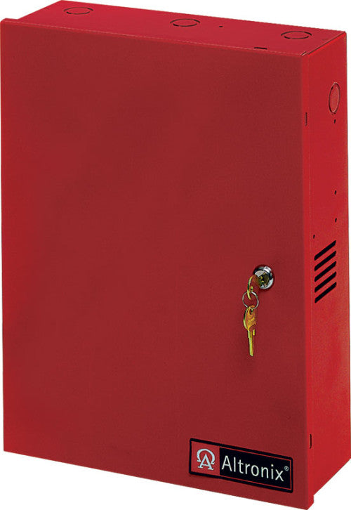 Altronix AL1024ULMR 24VDC 10 AMP UL P/S RED ENCL