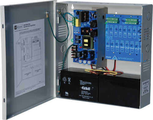 Altronix SMP10PM24P16CB 24VDC,10A 16 PTC Out Cab P