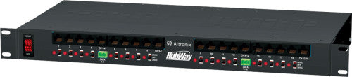 Altronix HUBWAY16DI 16CH UTP Hub 750' PTC,w/Isl Pw