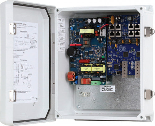 Altronix NETWAYSP8WP3 8PT FB MD CNV/2SFP/360W/NEMA4