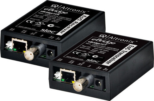 Altronix EBRIDGE1CRT ETHERNET/COAX RCVR + TRNSCVR