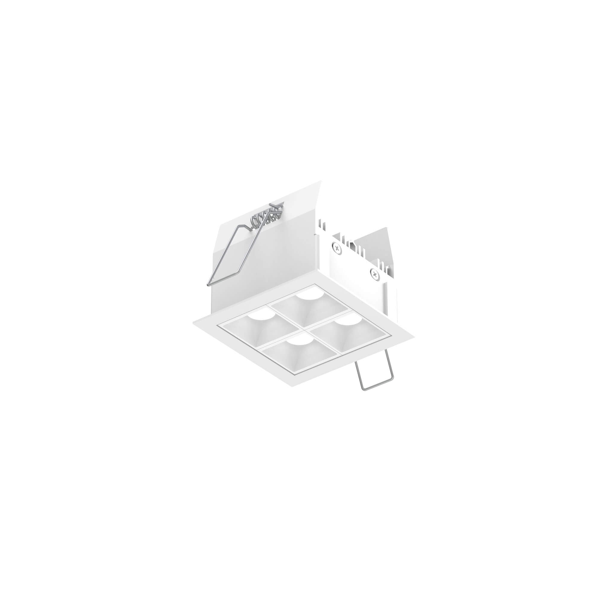 DALS MSL4-CC-AWH Recessed 5CCT light with 4 mini spot light