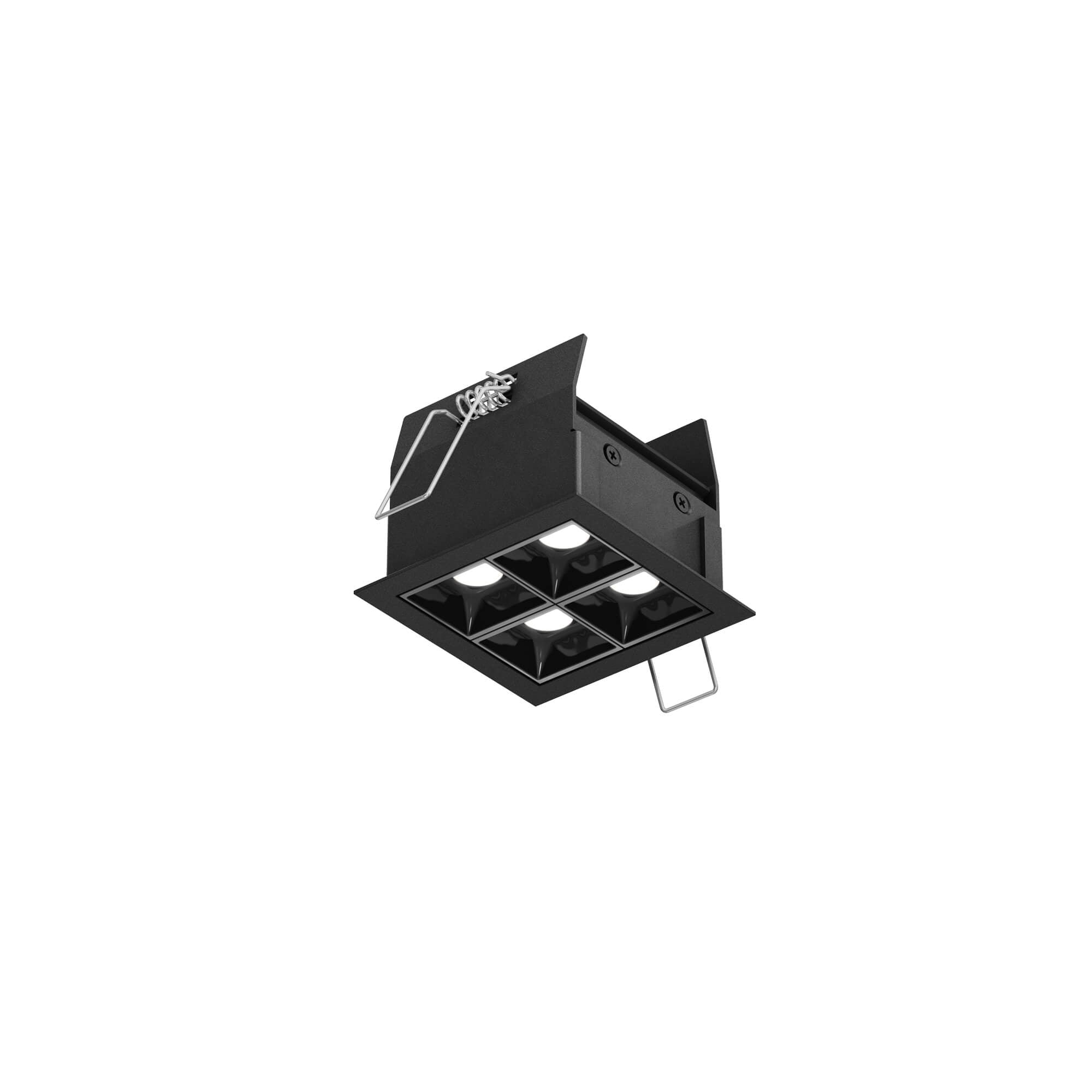 DALS MSL4-CC-BK Recessed 5CCT light with 4 mini spot light