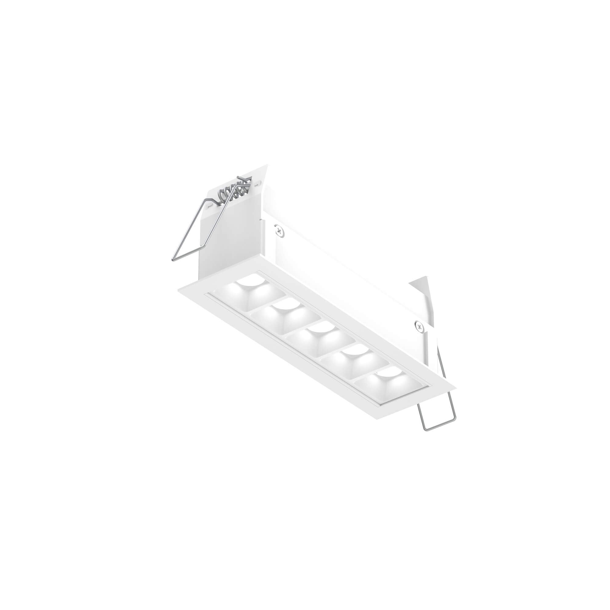 DALS MSL5-CC-AWH Recessed linear with 5 mini spot lights CCT